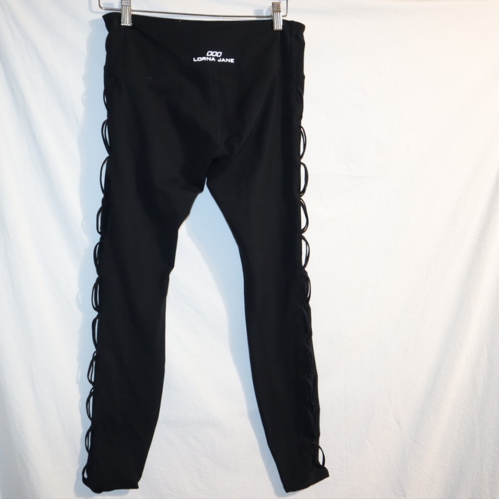 Lorna Jane Black Leggings Interlaced - Picture 7 of 13